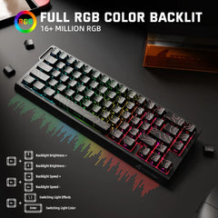 A Photo Of Attack Shark X68 Pro HE - Wireless Mechanical Gaming Keyboard