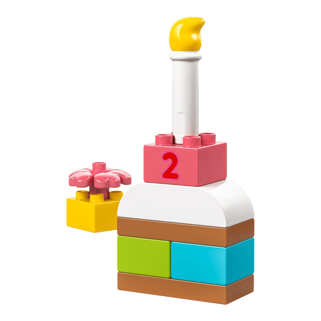 A Photo Of LEGO Duplo Celebration Cake 9 Pieces - 30712