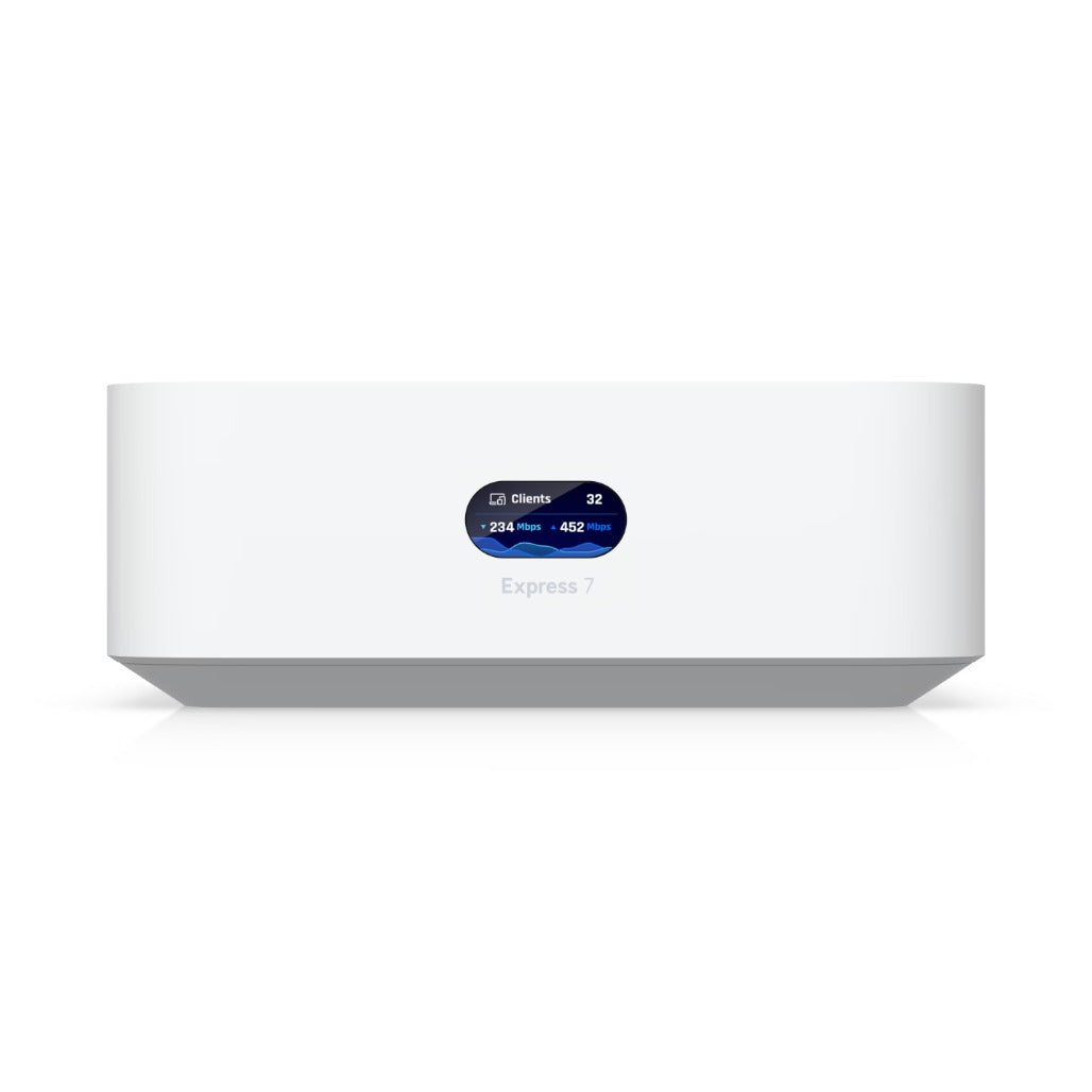 A Photo Of Ubiquiti UniFi Express 7 - Mesh-scalable, super-compact 10G Cloud Gateway