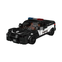 Mould King Dodge Challenger Police Car Building Toy Set - 443 Pieces - 27098