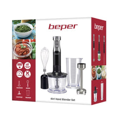 A Photo Of Beper 4In1 Hand Blender Set - P102FRU150