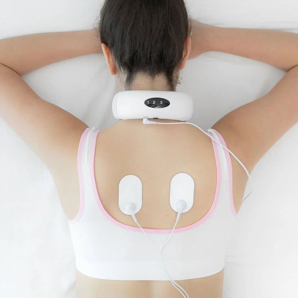 A Photo Of InnovaGoods Electromagnetic Neck and Back Massager - V0101180
