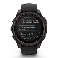 A Photo Of Garmin fēnix® 8 47mm Solar, Sapphire