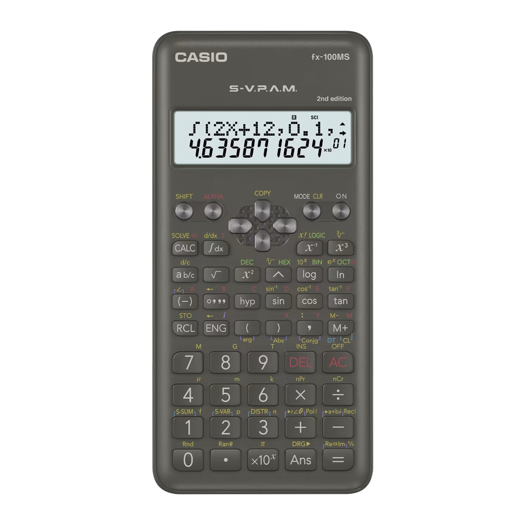 A Photo Of Casio FX-100MS-2 - Standard Scientific Calculators