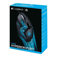 A Photo Of Logitech 910-004067 G402 Hyperion Fury - Ultra-Fast FPS Gaming Mouse