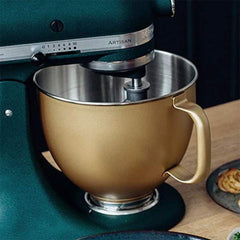A Photo Of Kitchenaid stand mixer 4.8l gold bowl special edition