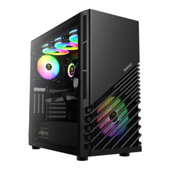 A Photo Of Gaming Desktop Setup: Intel Core i5-13400 - 16GB DDR5 RAM - 2TB NVMe - Intel UHD Graphics 770
