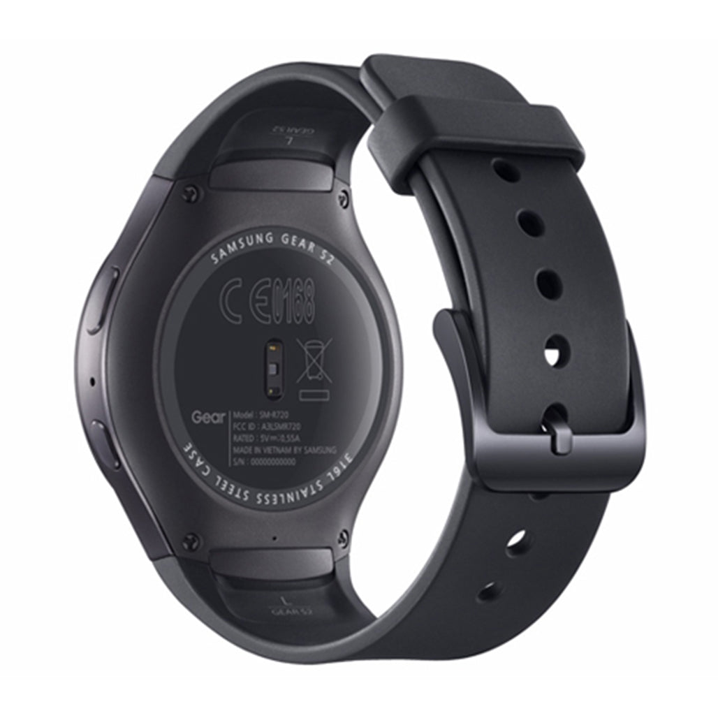 A Photo Of Samsung Galaxy Gear S2 - Smart Watch - Dark Gray