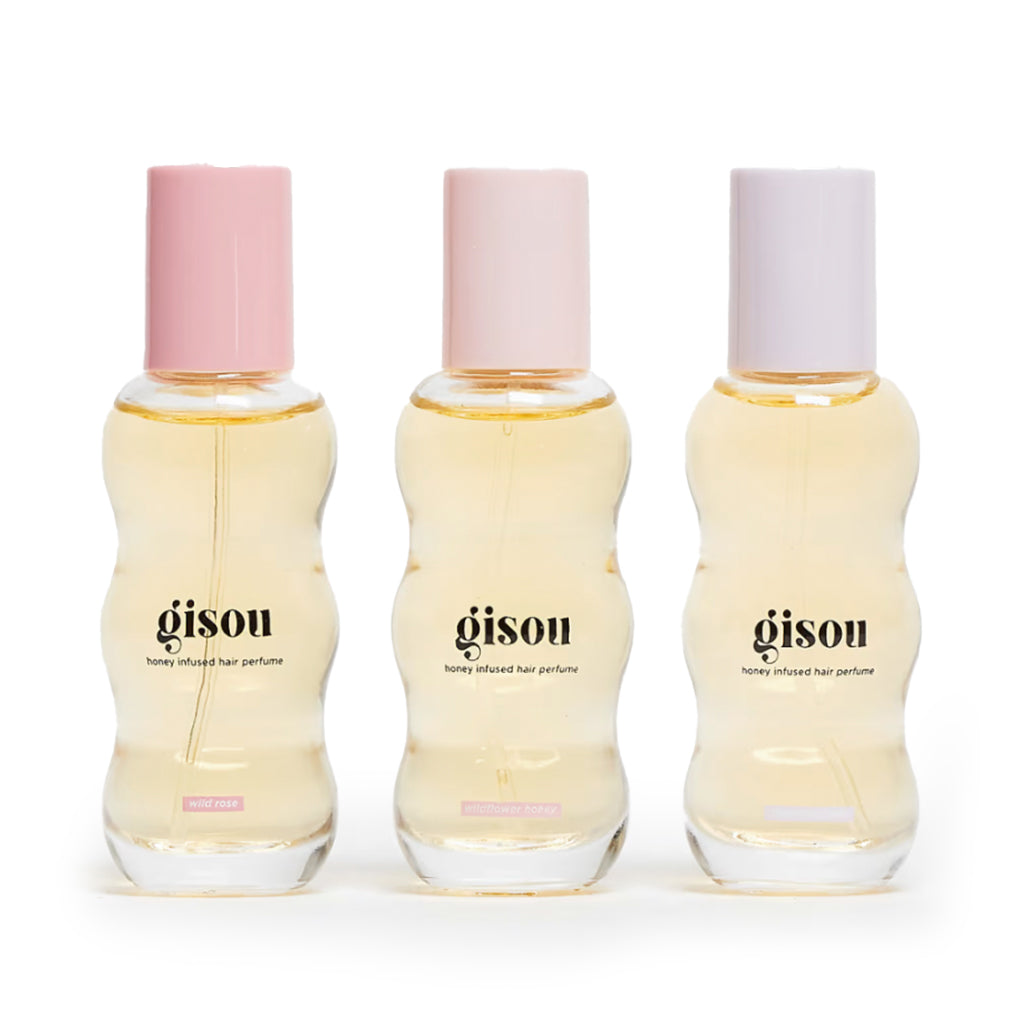 A Photo Of Gisou Honey Infused Hair Perfumes Minis Set
