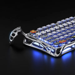 A Photo Of GravaStar Mercury K1 Pro Mechanical Gaming Keyboard – Interstellar Silver