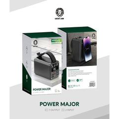 A Photo Of Green Lion Major Powerbank 60000mAh