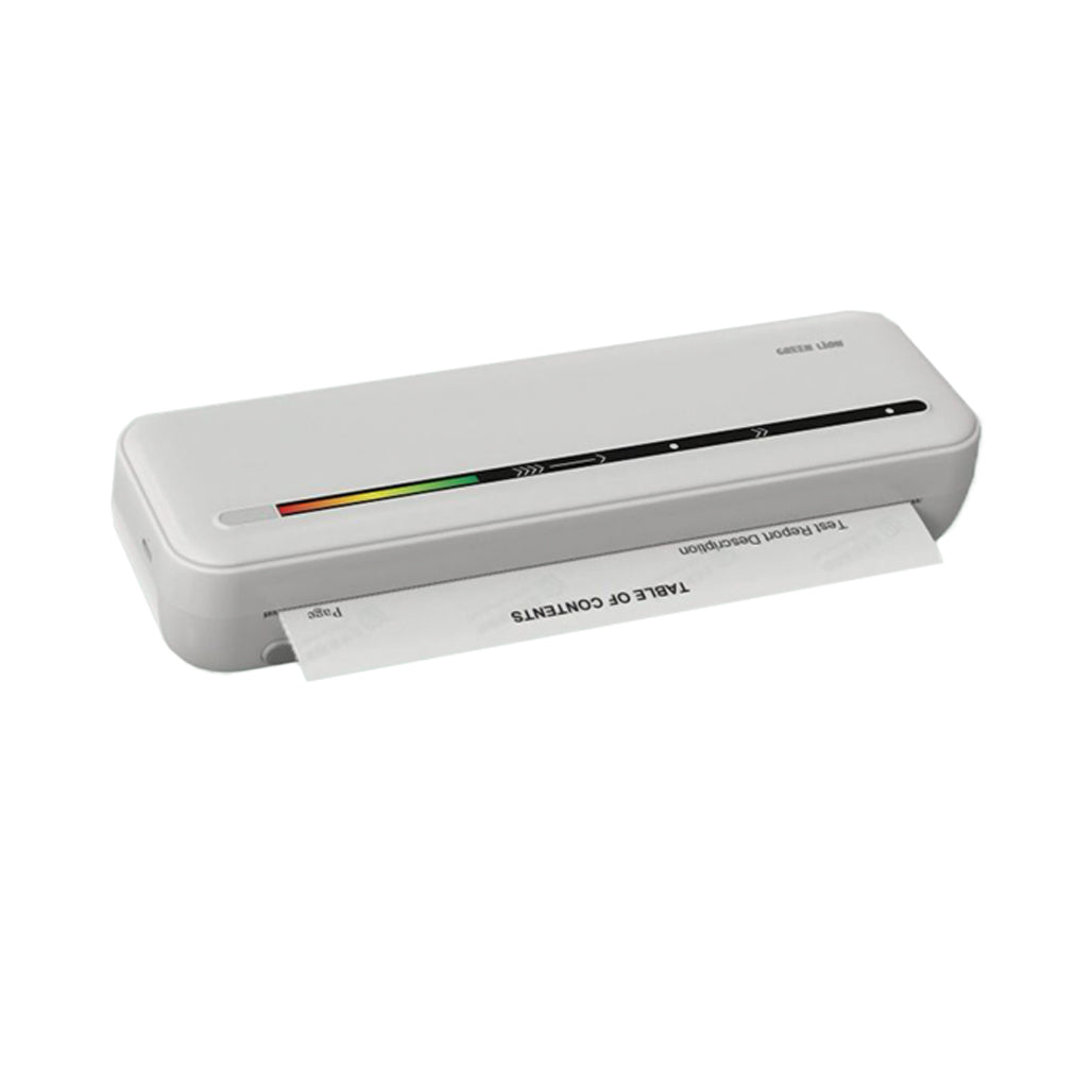A Photo Of Green Lion Portable Thermal Printer – Inkless 300 DPI Bluetooth 5.3, Rechargeable Mini Printer