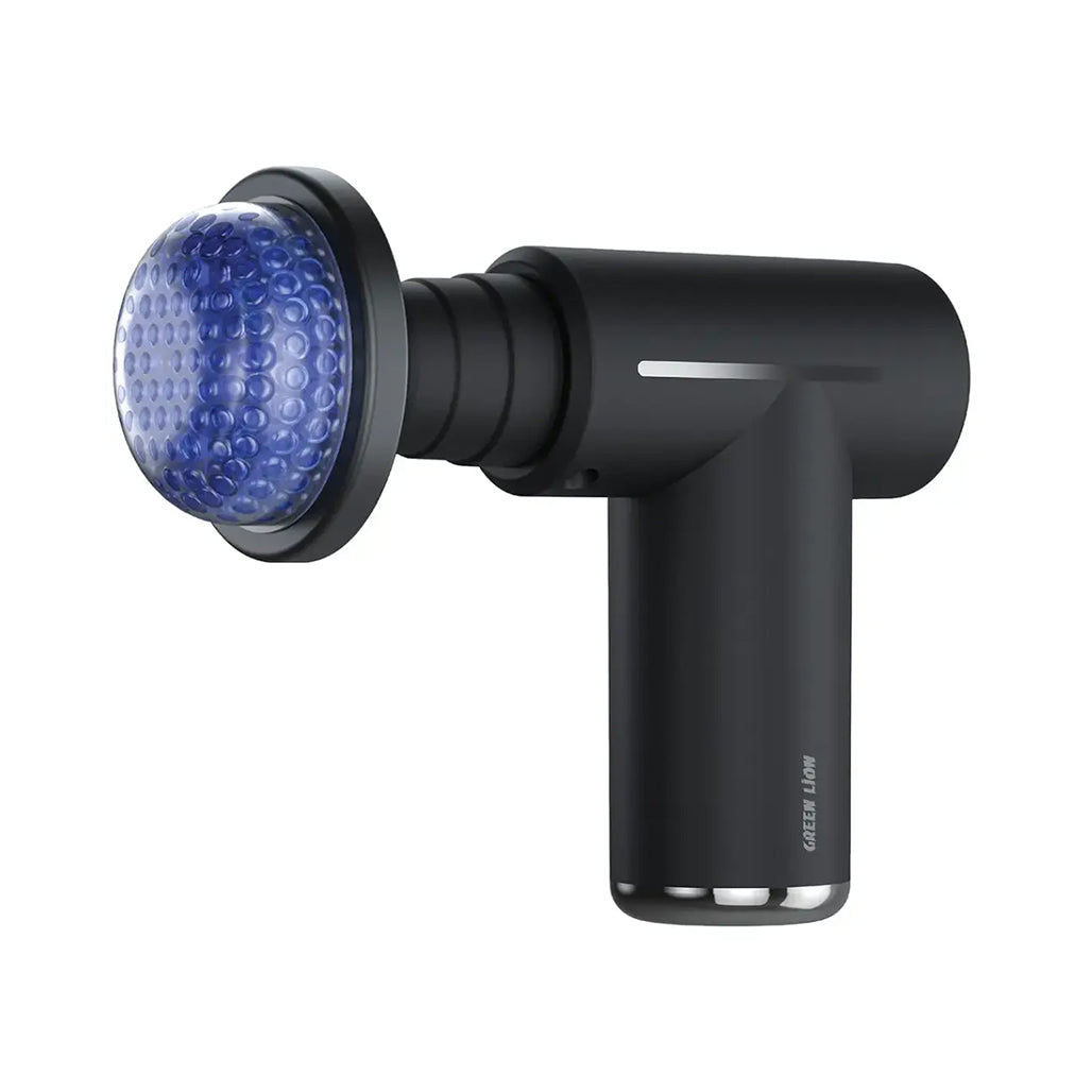 A Photo Of Green Lion Pulse Massage Gun with Hot and Cold Therapy