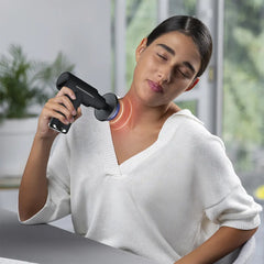 A Photo Of Green Lion Pulse Massage Gun with Hot and Cold Therapy