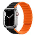 A Small Photo Of Green Lion 2-In-1 Silicone & Magnets Watch Strap – Durable and Stylish Apple Watch Accessory's Color Variant
