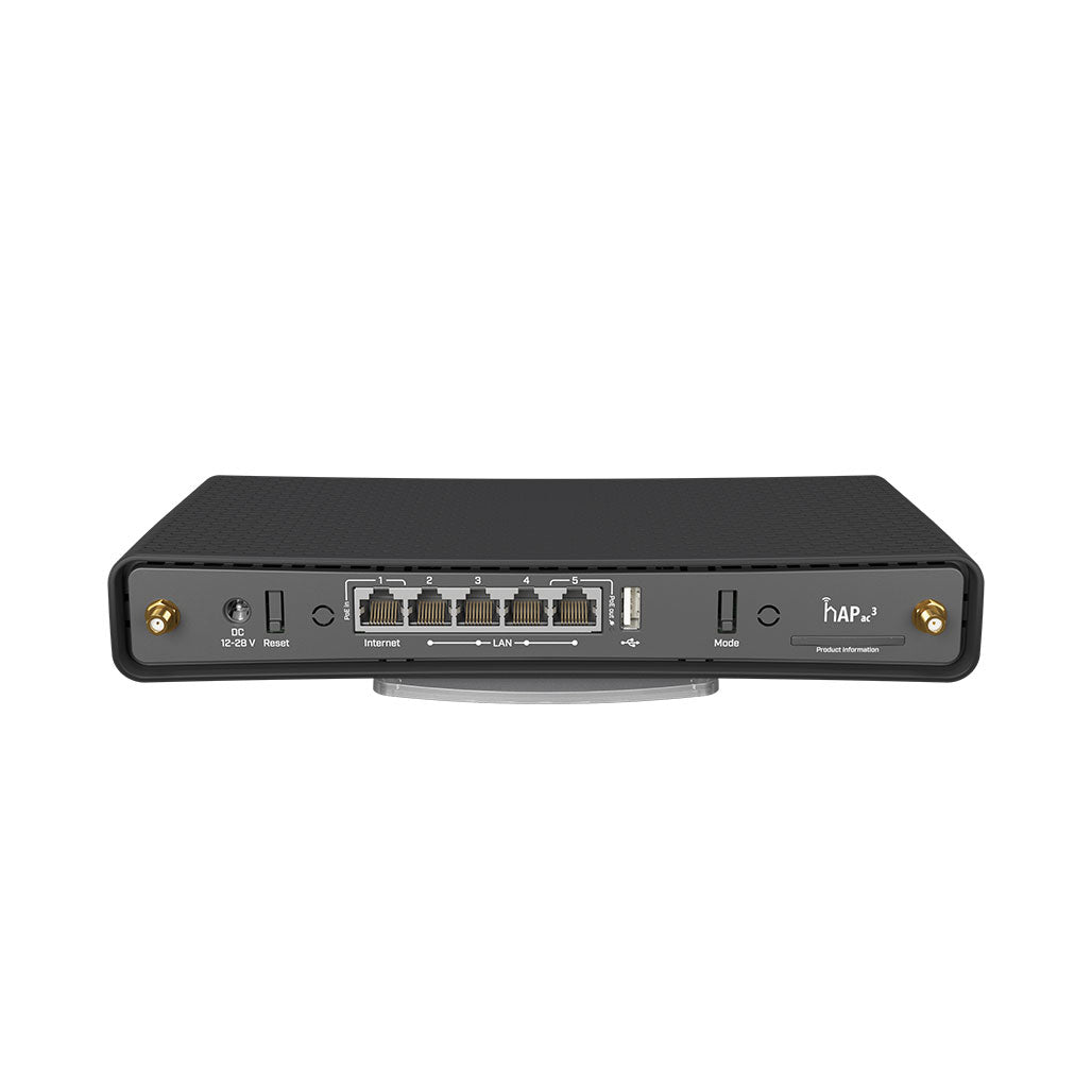 A Photo Of MikroTik hAP ac³ Dual-Band Router with 5 Gigabit Ethernet Ports | RBD53iG-5HacD2HnD