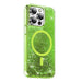 A Small Photo Of Green Lion Happiness Case for iPhone 14 Pro's Color Variant