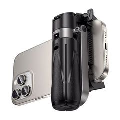 A Photo Of Hoco K27 Magic 3-in-1 Mini Tabletop Live Broadcast Phone Holder