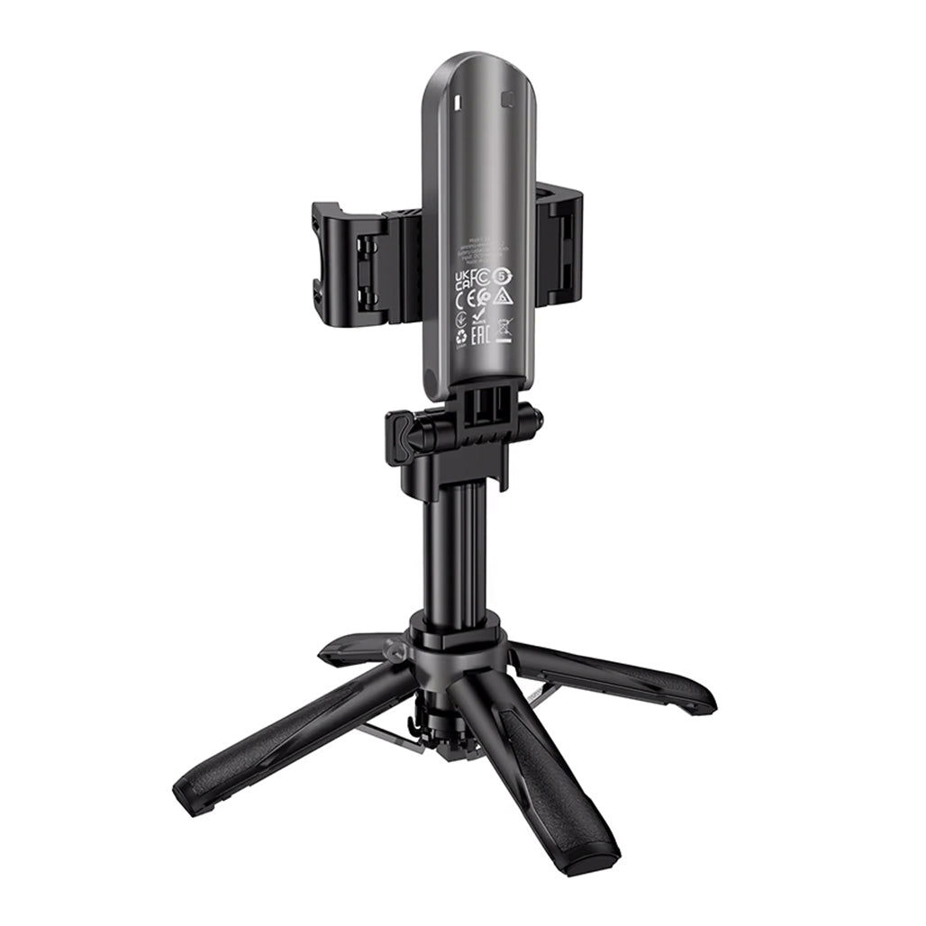 A Photo Of Hoco K27 Magic 3-in-1 Mini Tabletop Live Broadcast Phone Holder