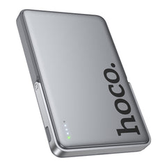 A Photo Of Hoco Q36 Sunlight 5000mAh Magnetic Wireless Power Bank – 20W PD Fast Charging with Foldable Stand