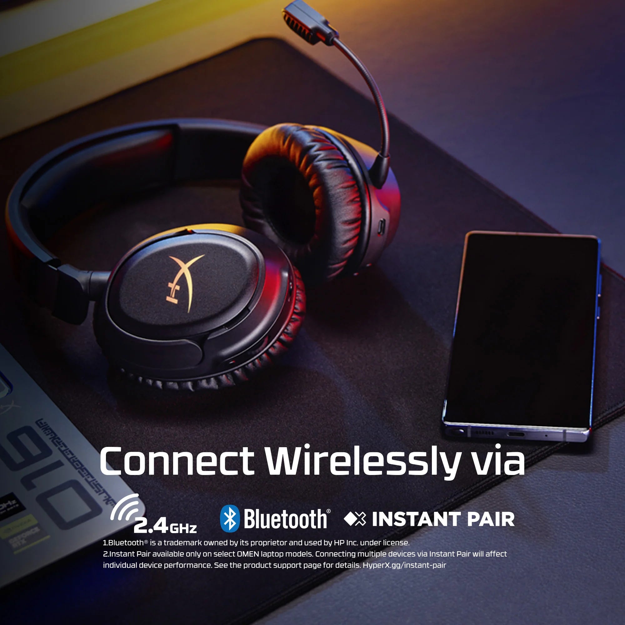 A Photo Of HyperX Cloud Flight 2 - Wireless Gaming Headset