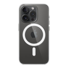 A Photo Of Apple iPhone 15 Pro Clear Case with MagSafe