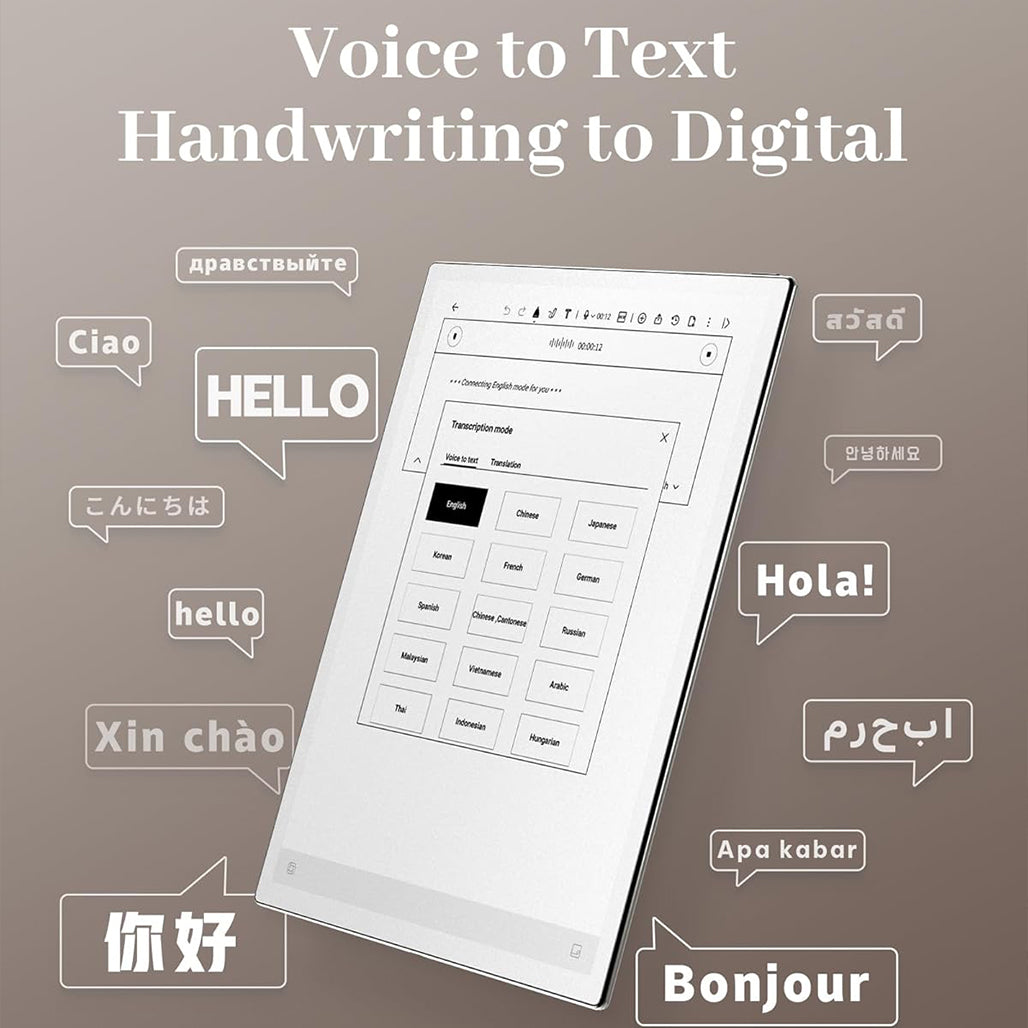 A Photo Of iFlytek AINOTE 2 - The AI Paper Tablet