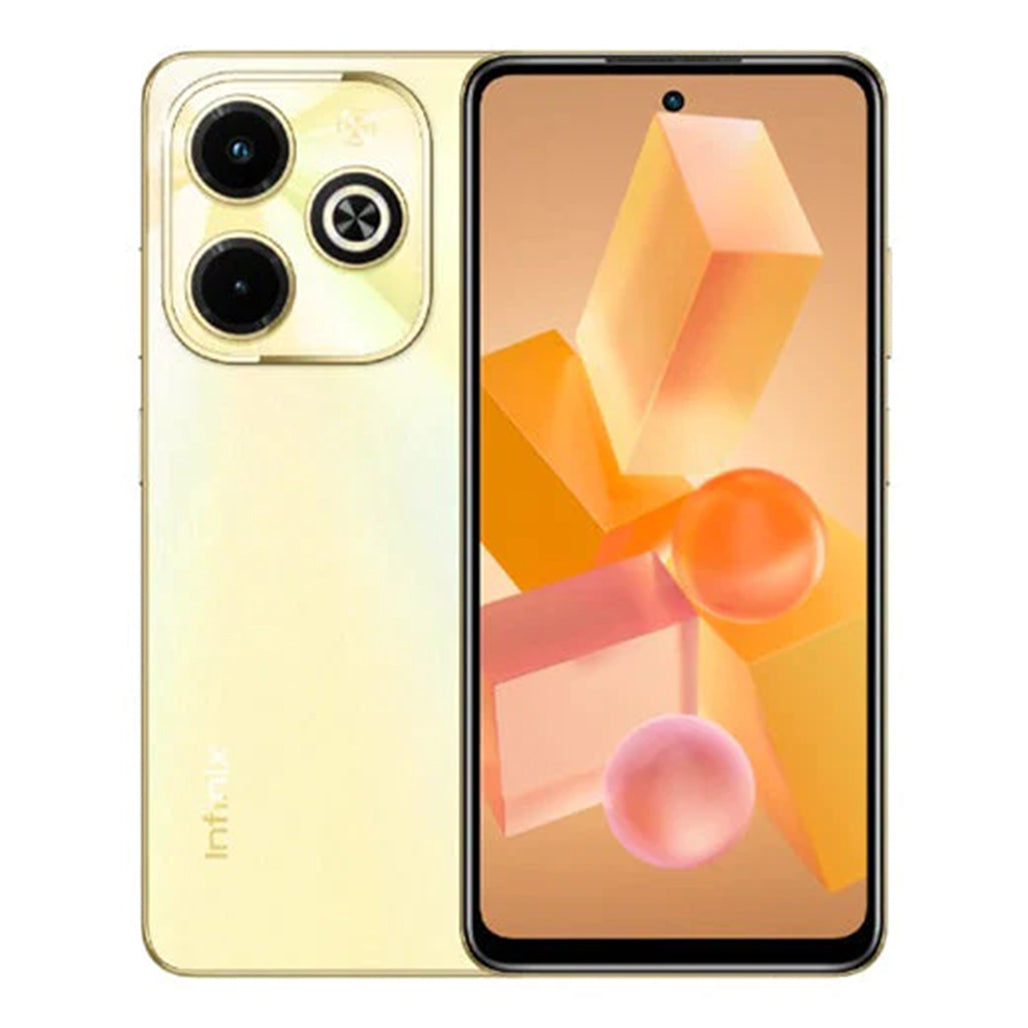 A Photo Of Infinix Hot 40i - 8GB Ram - 256GB Storage - Horizon Gold