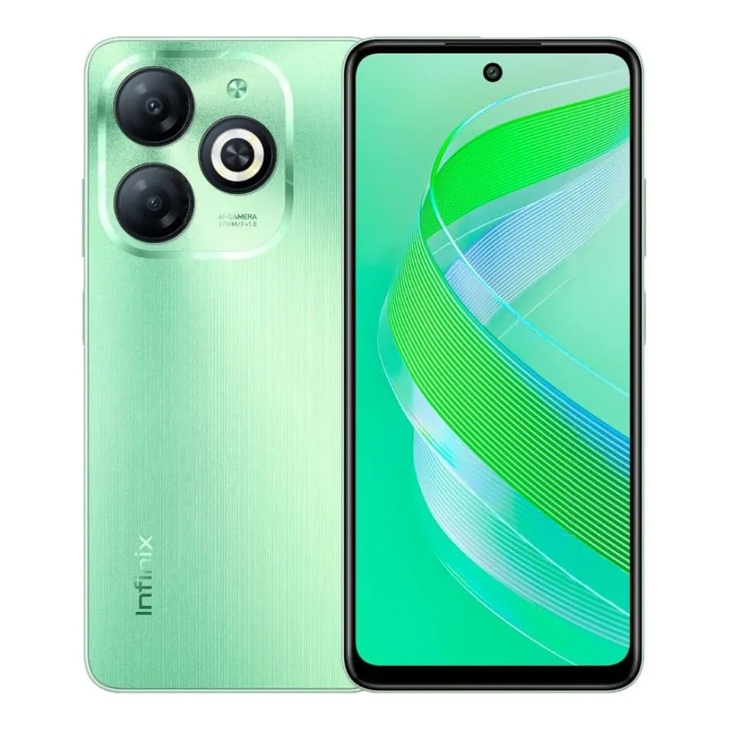 A Photo Of Infinix smart 8 - 4GB Ram - 128GB Storage - Crystal Green