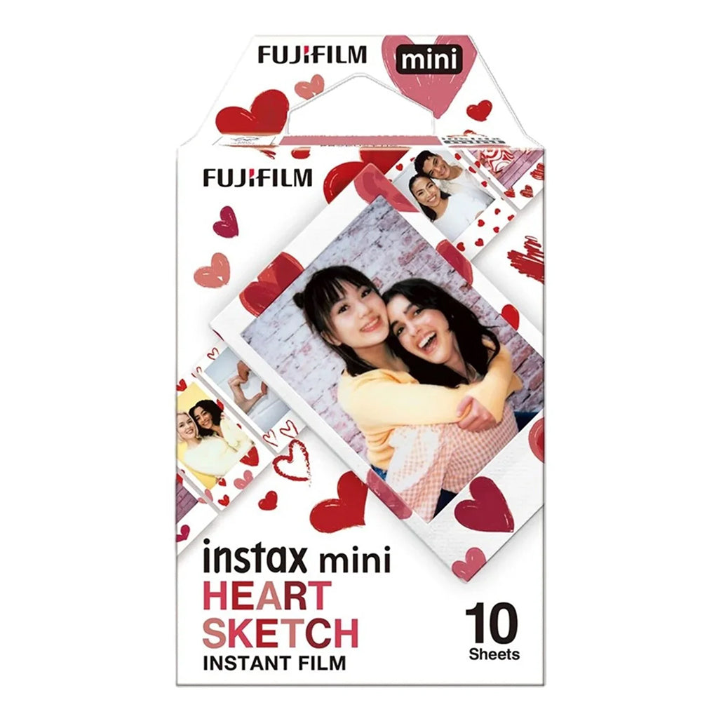 A Photo Of Fujifilm Instax Mini 10 Instant Film, 10-Pack - ISO 800, Color, White Border