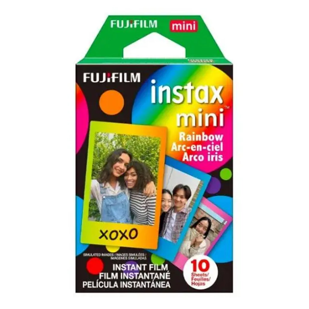 A Photo Of Fujifilm Instax Mini 10 Instant Film, 10-Pack - ISO 800, Color, White Border