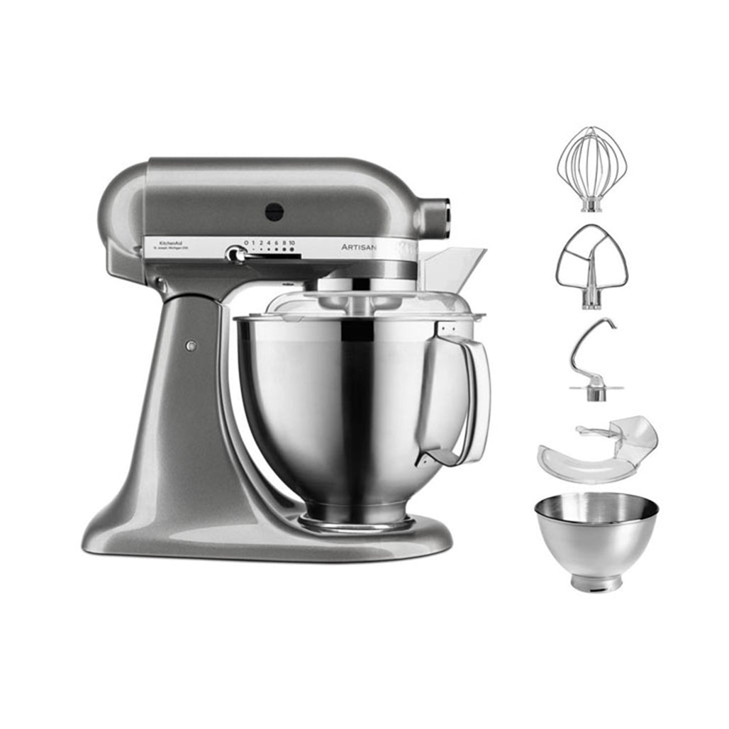 A Photo Of KitchenAid 4.8L Stand Mixer– Multifunction Food Mixer with Accessories