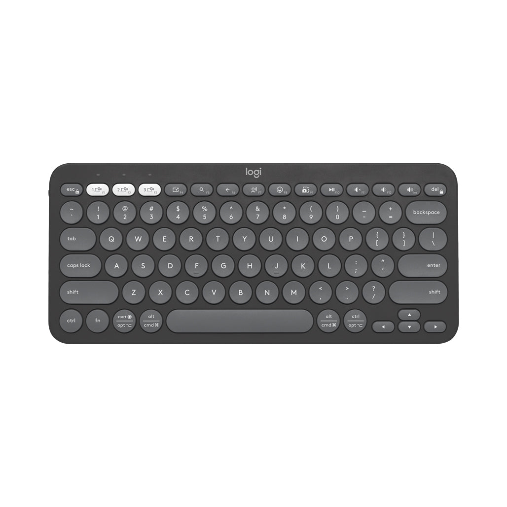A Photo Of Logitech 920-011775 Pebble Keys 2 K380S - Wireless Keyboard with Customizable Shortcuts and Up to 36 Months Battery Life