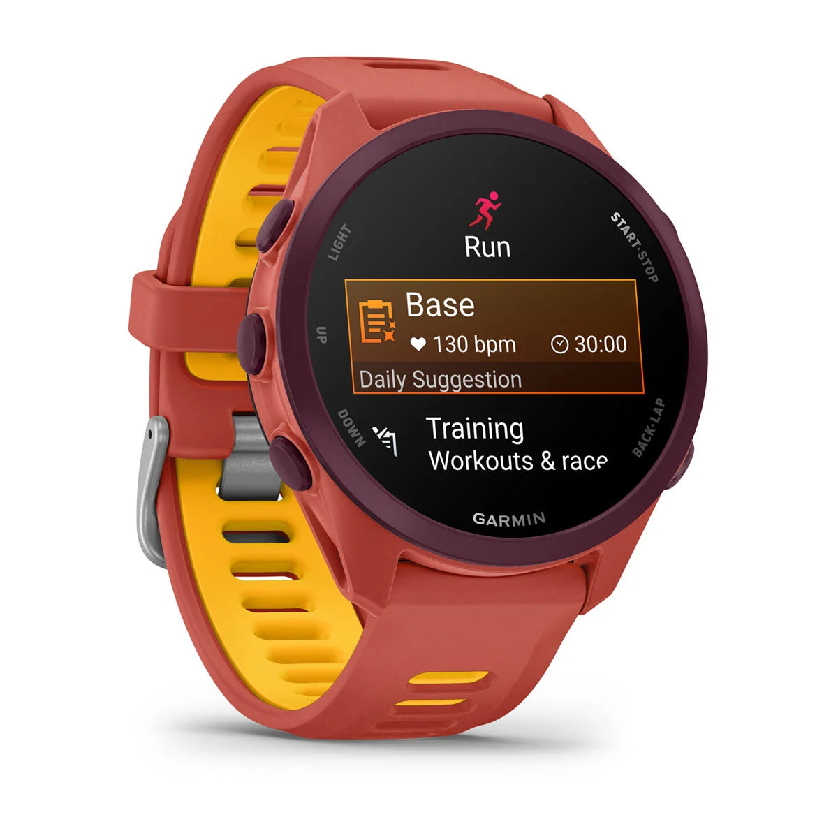 A Photo Of Garmin Forerunner 170 Music - GPS Running Smartwatch with AMOLED Display