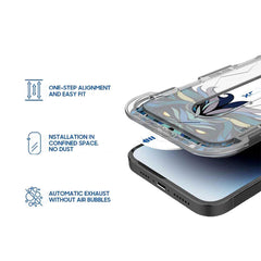A Photo Of LITO Magic Box D+ Tools Full Glass Screen Protector for Apple iPhone 14 Pro – HD Transparency & Scratch Resistant