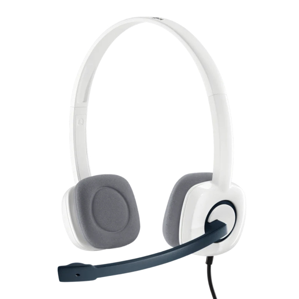 A Photo Of Logitech H150 Stereo Headset with Noise Cancelling Microphone