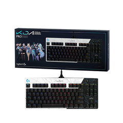 A Photo Of Logitech KDA G Pro TKL Wired Mechanical Gaming Keyboard - GX Clicky Switches - 920-010077