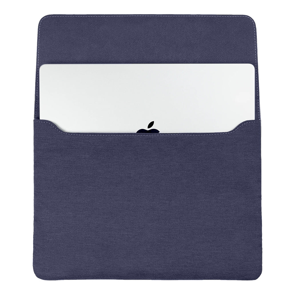 A Photo Of MagEasy MagSleeve for MacBook - Navy Leather