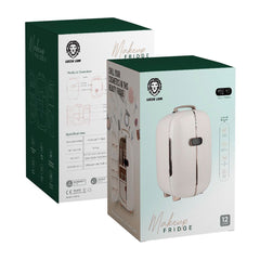 A Photo Of Green Lion Portable Skincare Fridge