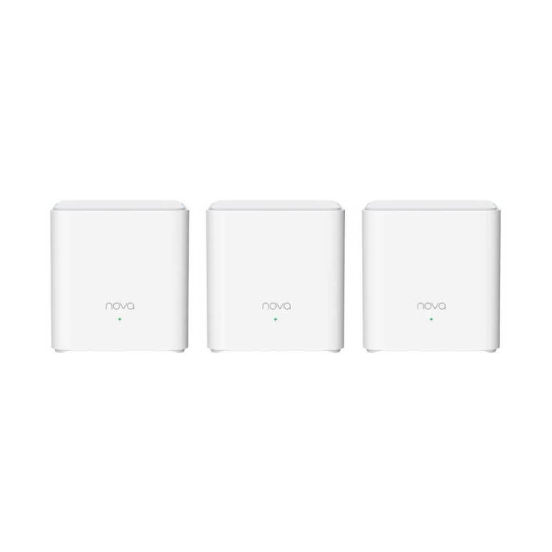 A Photo Of Tenda Nova EX3 AX1500 Whole-Home Mesh WiFi-6 System (3-Pack)