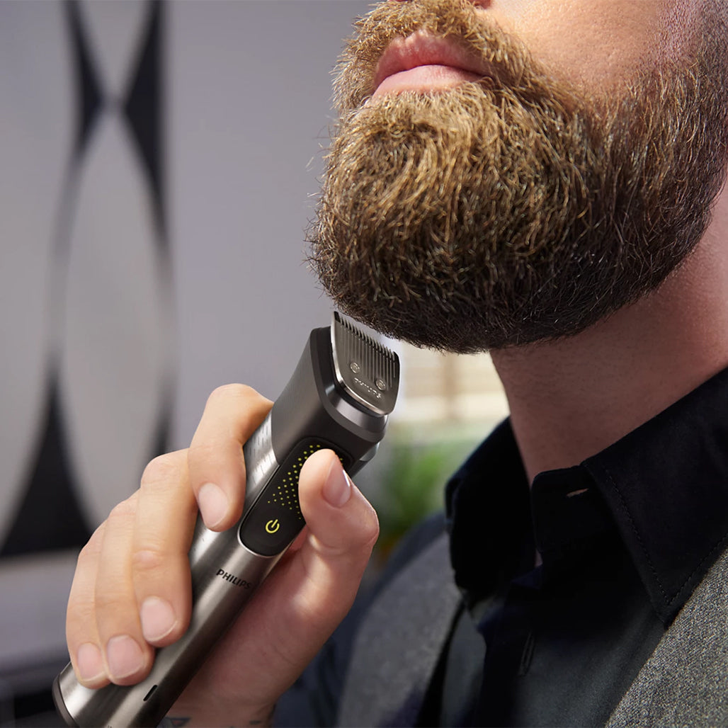 A Photo Of Philips All-in-One Trimmer Series 9000 MG9553/15 – Precision Grooming for Face, Head & Body