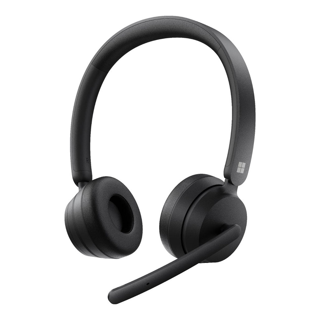 A Photo Of Microsoft Modern – On-Ear Wireless Headphones with Noise-Cancelling Microphone for Teams & Zoom