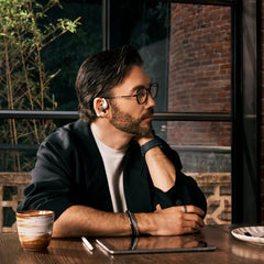 A Photo Of Shokz Open Fit Pro - Open-Ear Wireless Earbuds