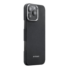 A Photo Of Pitaka Classic Ultra-Slim Case for iPhone 16 Pro Max – Lightweight Aramid Fiber Protection with Magnetic Integration
