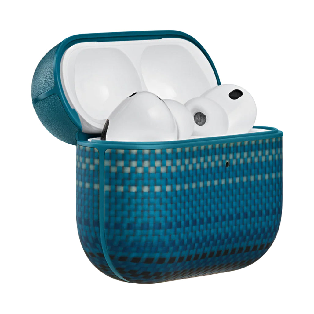 A Photo Of Pitaka Aramid Fiber Case for AirPods Pro 3