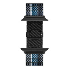 A Photo Of Pitaka Poetry of Things - Moon Aramid Carbon Fiber Watch Band For Apple Watch | 40mm-41mm-42mm-44mm-45mm-49mm