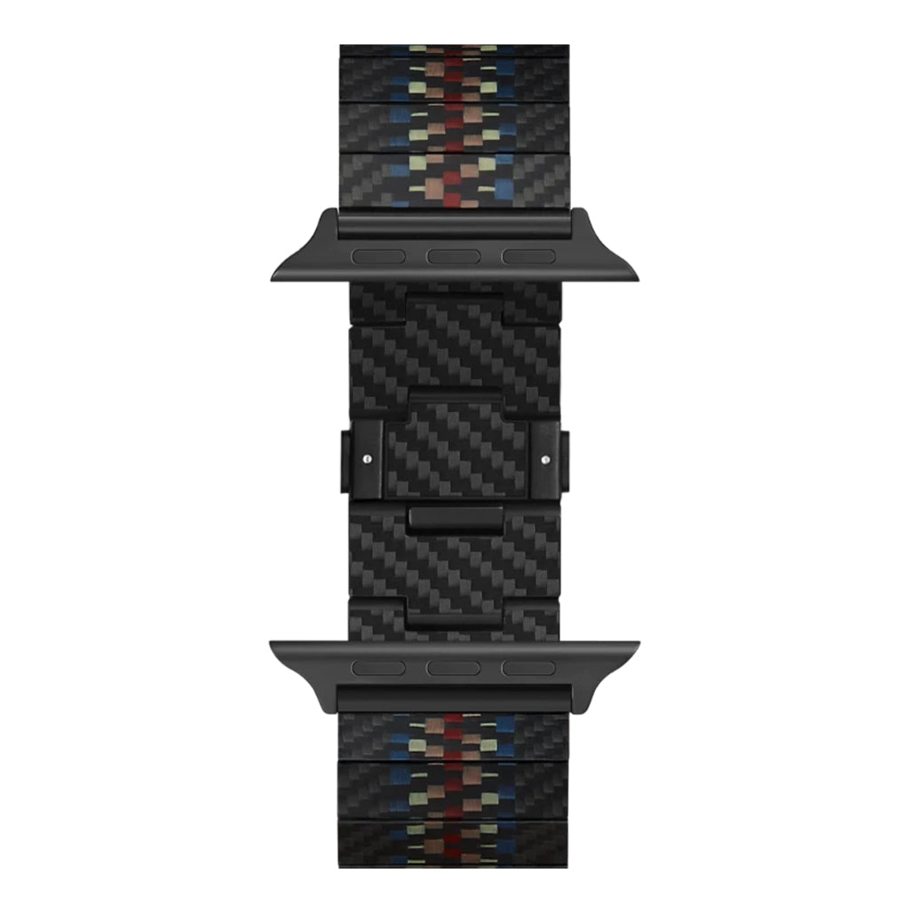A Photo Of Pitaka Carbon Fiber Watch Band - Rhapsody Version | 40mm-41mm-42mm-44mm-45mm-49mm