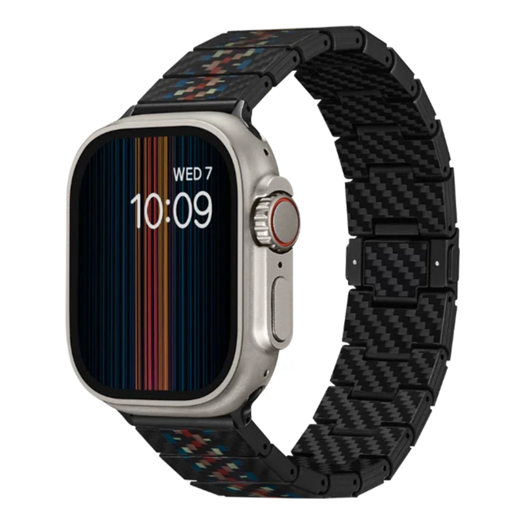 A Photo Of Pitaka Carbon Fiber Watch Band - Rhapsody Version | 40mm-41mm-42mm-44mm-45mm-49mm
