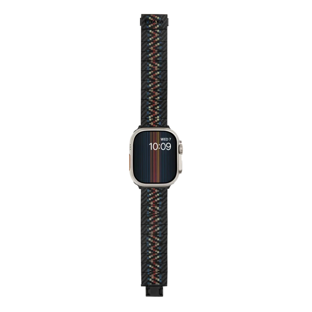 A Photo Of Pitaka Carbon Fiber Watch Band - Rhapsody Version | 40mm-41mm-42mm-44mm-45mm-49mm