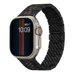 A Photo Of Pitaka Carbon Fiber Watch Band - Rhapsody Version | 40mm-41mm-42mm-44mm-45mm-49mm